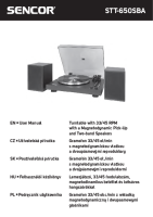 Sencor STT 650SBA - Owners manual 